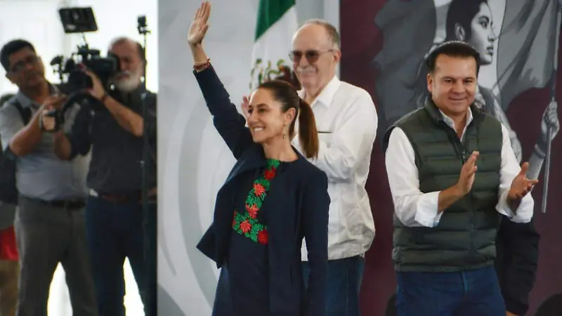  Claudia Sheinbaum visita la ciudad de Durango